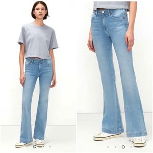 7 for All Mankind Dojo flare wide leg jeans 29